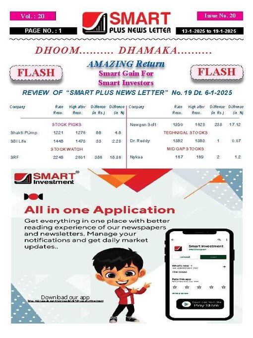 Title details for Smart Plus News Letter by Archi Finmark and Communications Limited - Available